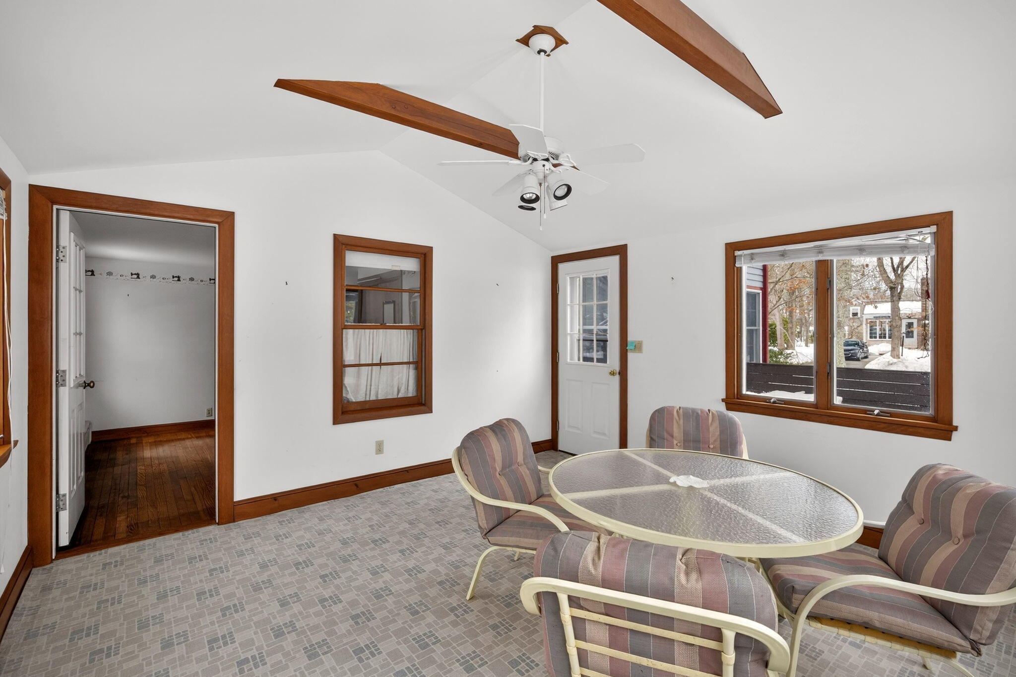 56 Raymond Street Falmouth, MA 02540 - Photo 21 of 45 a dining room with furniture and window
