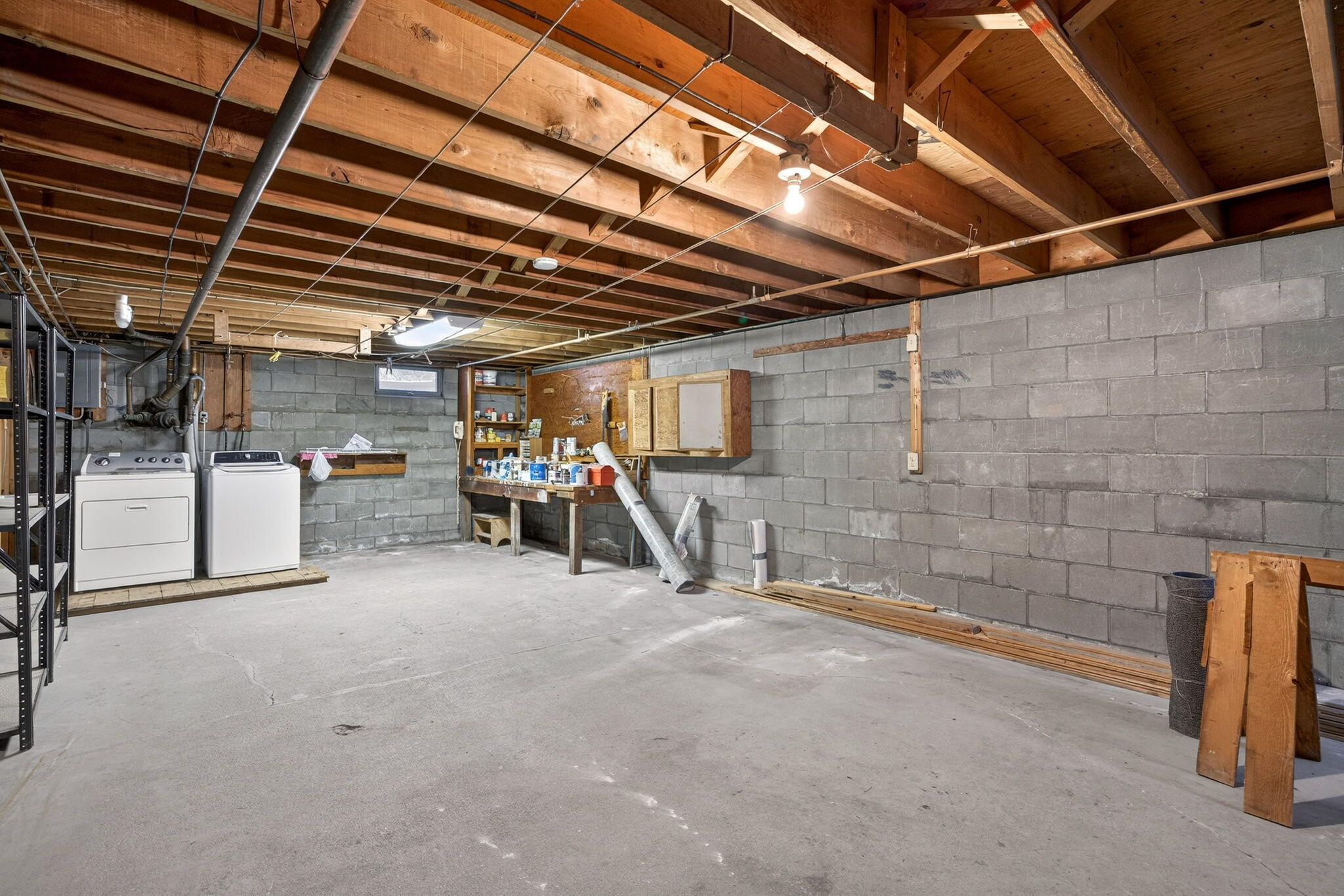 56 Raymond Street Falmouth, MA 02540 - Photo 39 of 45 a view of empty room with wooden ceiling