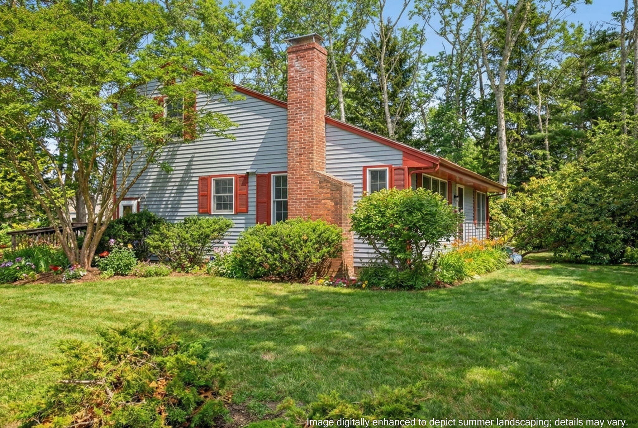 56 Raymond Street Falmouth, MA 02540 - Photo 40 of 45 a house view with a garden space
