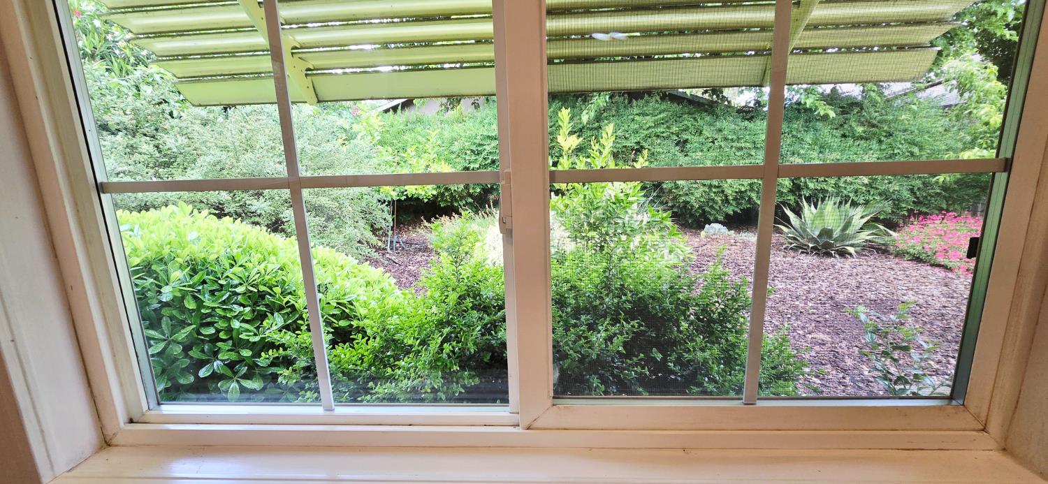 226 Full Circle Davis, CA 95618 - Photo 9 of 27 a view of a garden from a window
