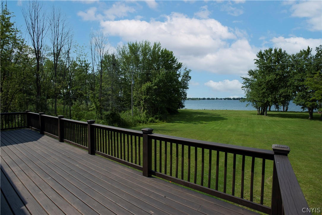 8861 Shellman Drive Cicero, NY 13039 - Photo 14 of 50 Beautiful views of the water from the back deck.