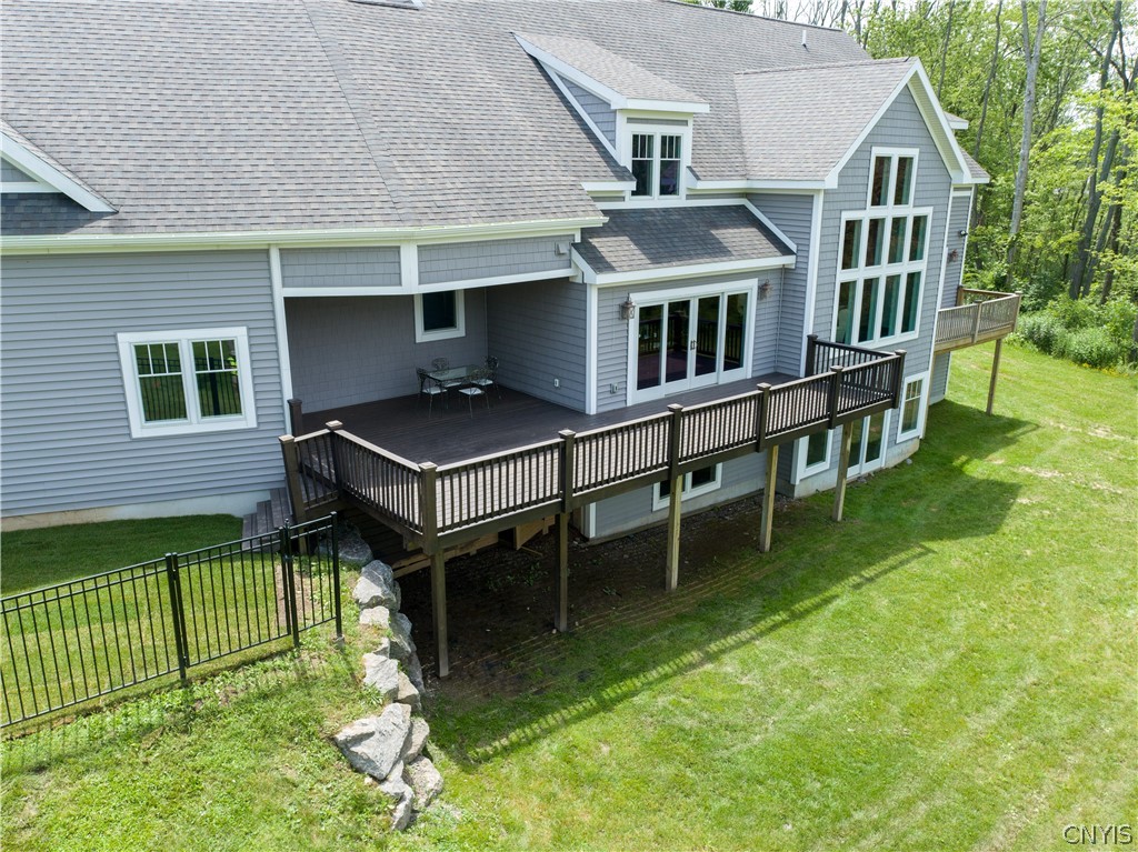 8861 Shellman Drive Cicero, NY 13039 - Photo 42 of 50 This spacious composite deck is great for entertai