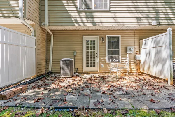 a view of a house with a door