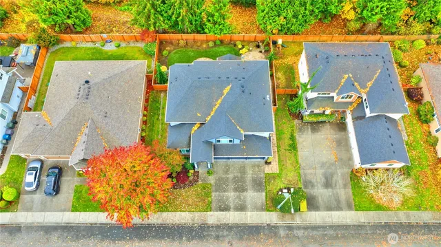 a view of a city with lake view