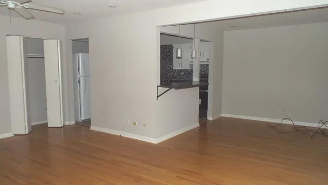 wooden floor in an empty room