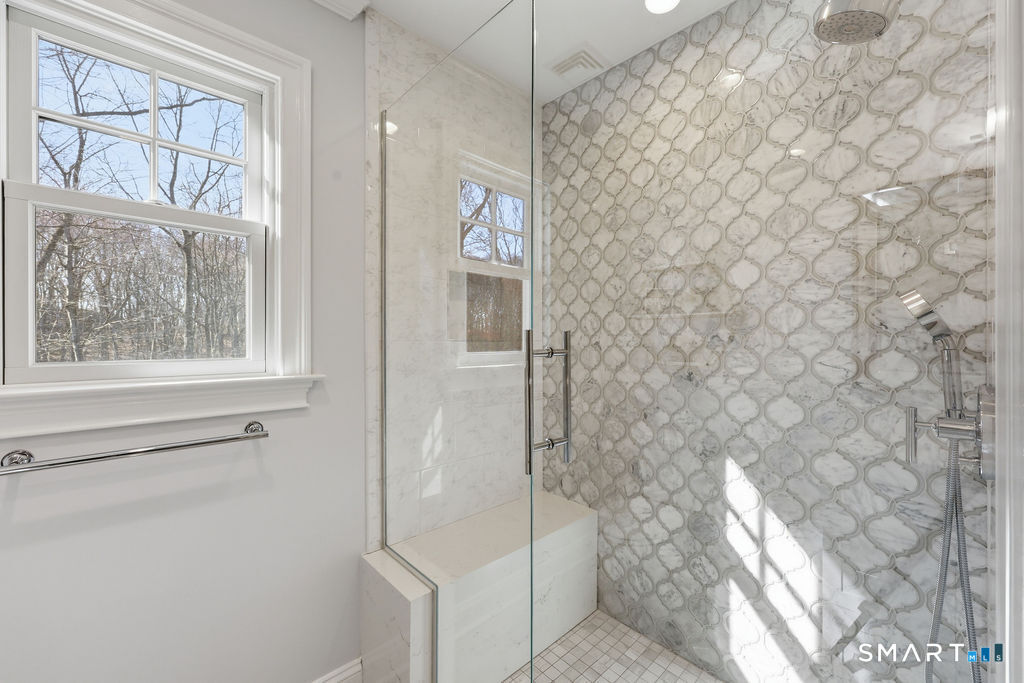 21 Split Rock Road Newtown, CT 06470 - Photo 21 of 40 a bathroom with a toilet and a shower