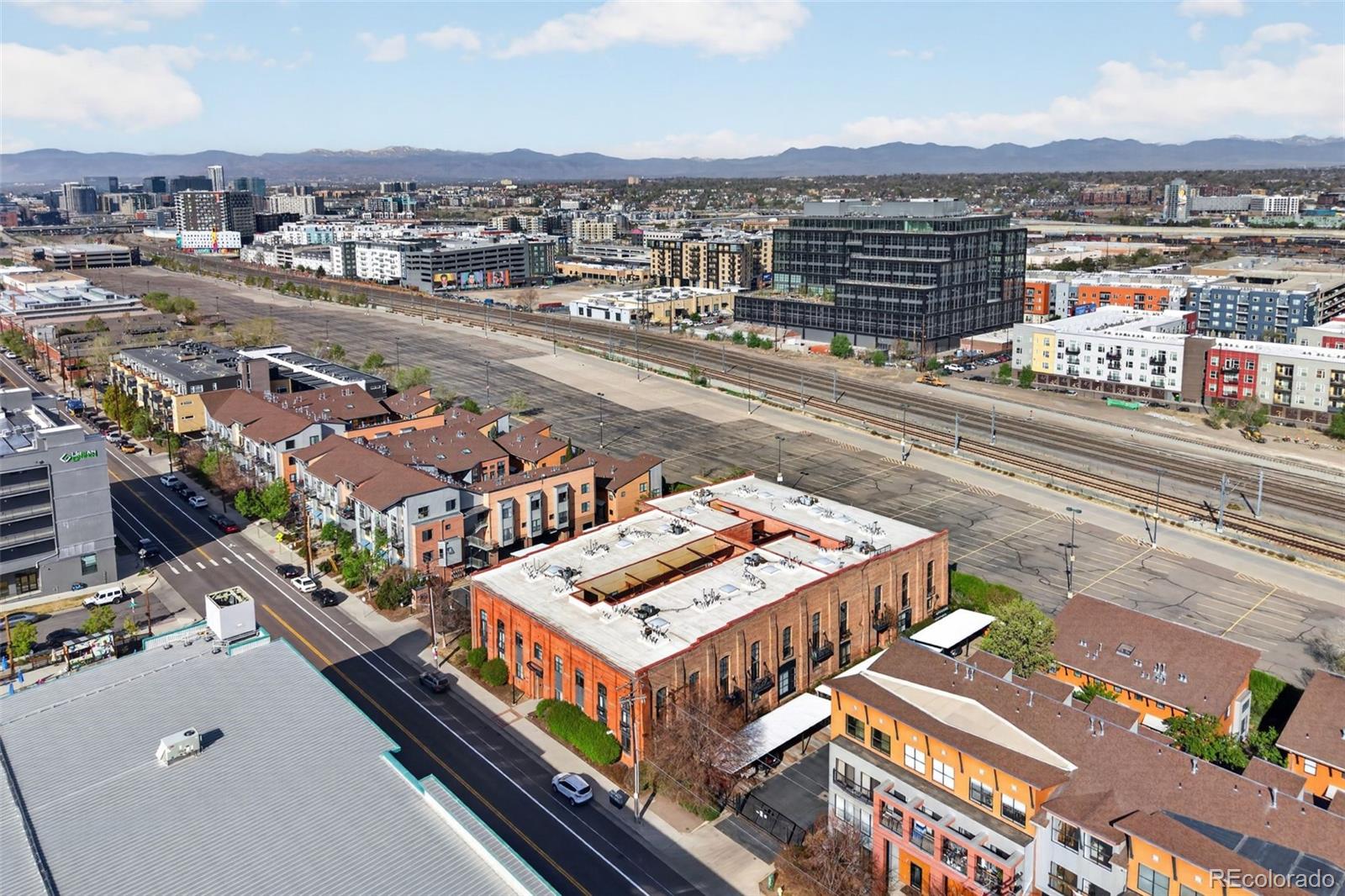 3225 Blake Street, Unit 20 Denver, CO 80205 - Photo 46 of 47 an aerial view of a city