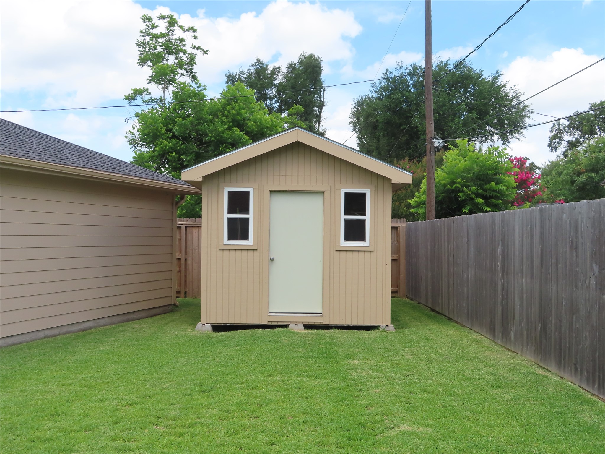 14207 Foxford Way Houston, TX 77015 - Photo 20 of 24 New storage shed - 2026
