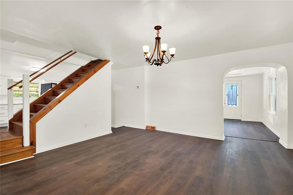 20 Oak Street Russellton, PA 15076 - Photo 26 of 31 wooden floor in an empty room with a window