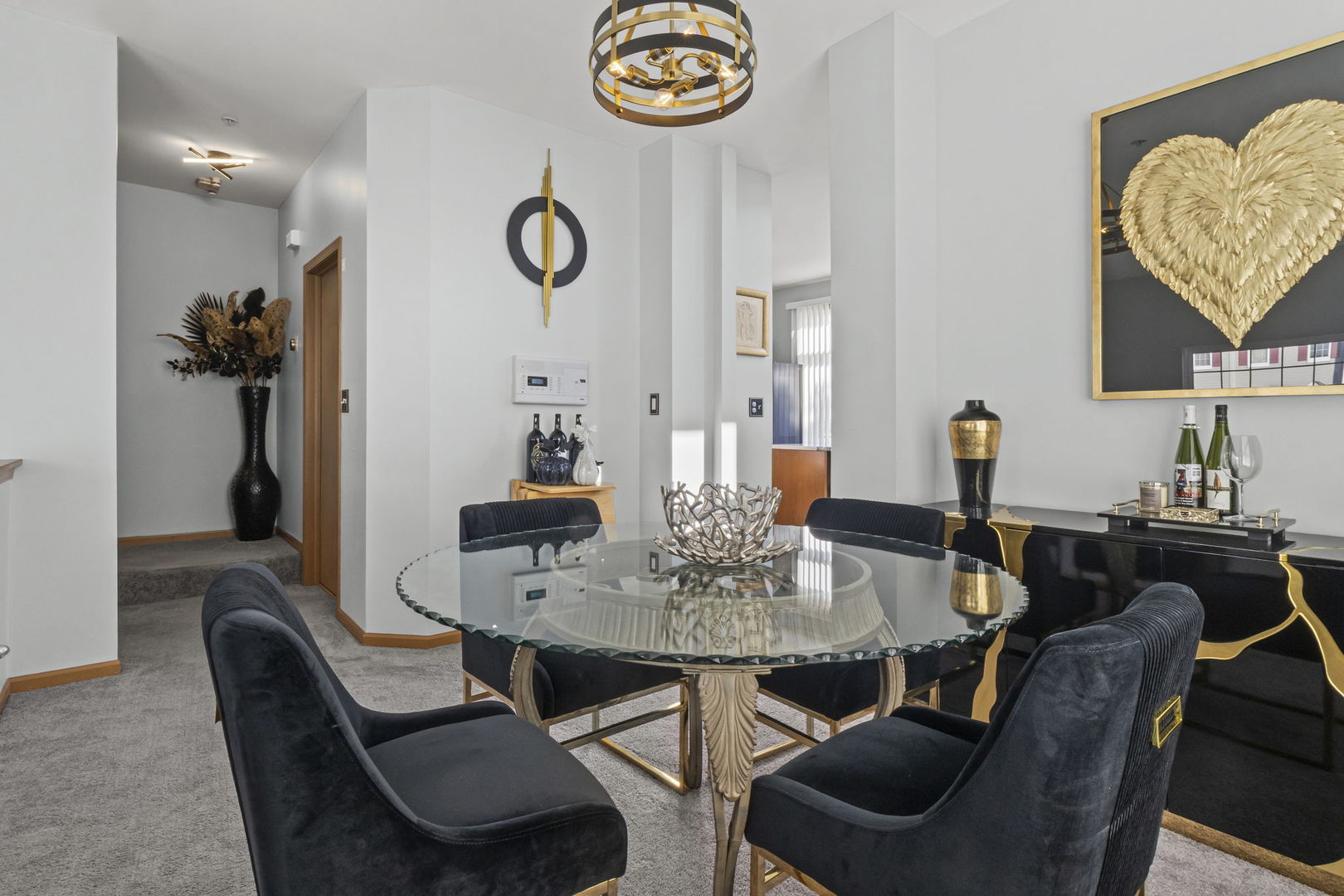 21617 Dogwood Road, Unit 1125 Matteson, IL 60443 - Photo 7 of 33 a view of a dining room with furniture and a table