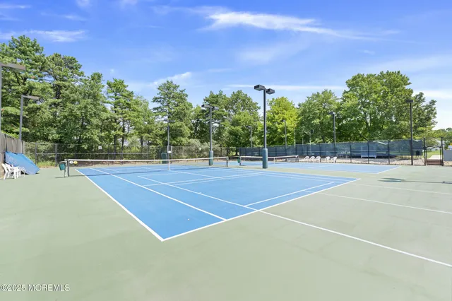 a view of a tennis court
