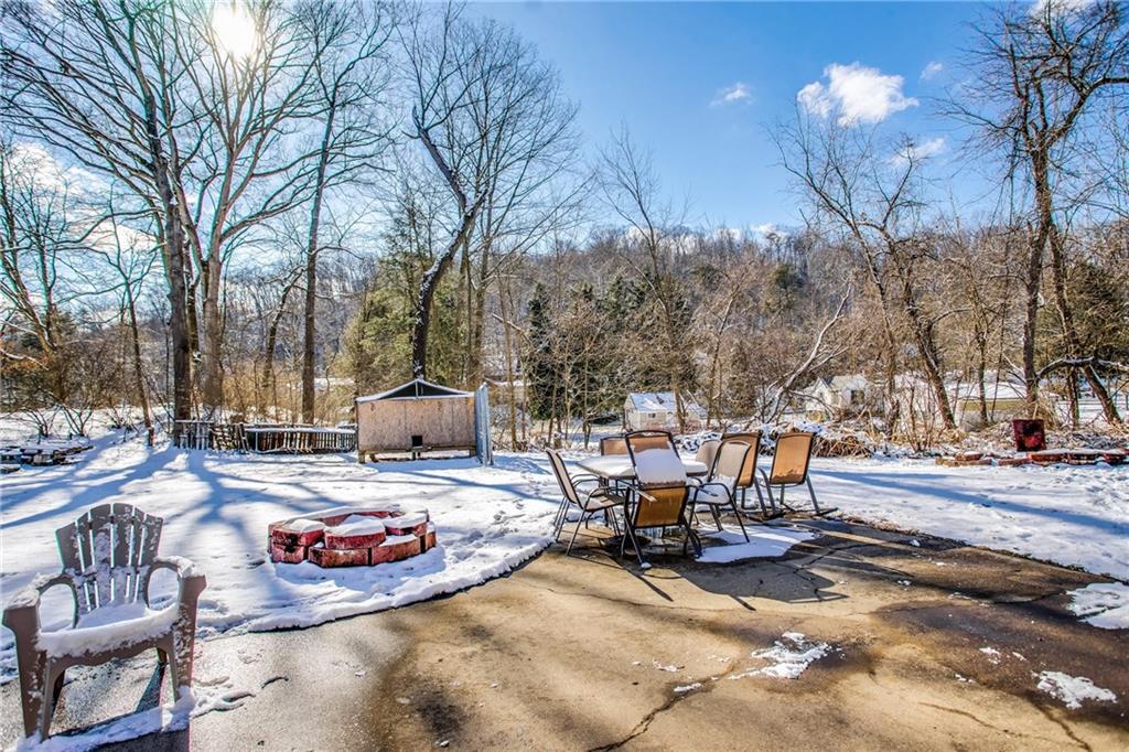 111 Shaffer Road Economy, PA 15143 - Photo 20 of 22 lovely area to sit and have a coffee on a NOT snowy day.