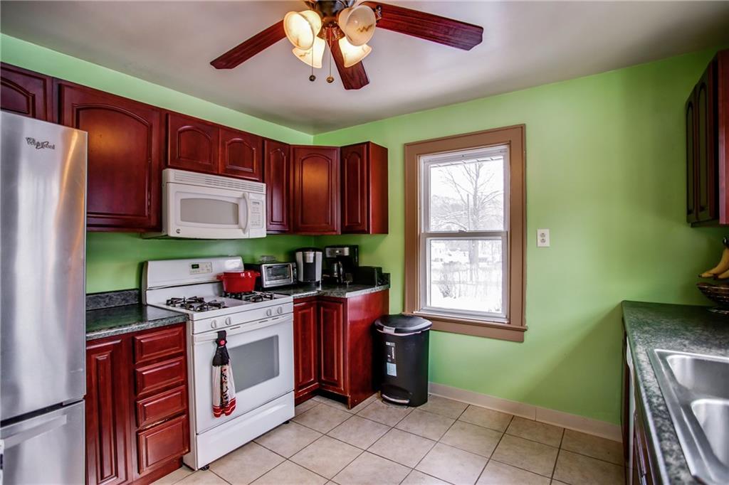 111 Shaffer Road Economy, PA 15143 - Photo 7 of 22 New Cherry kitchen with ceramic floors.