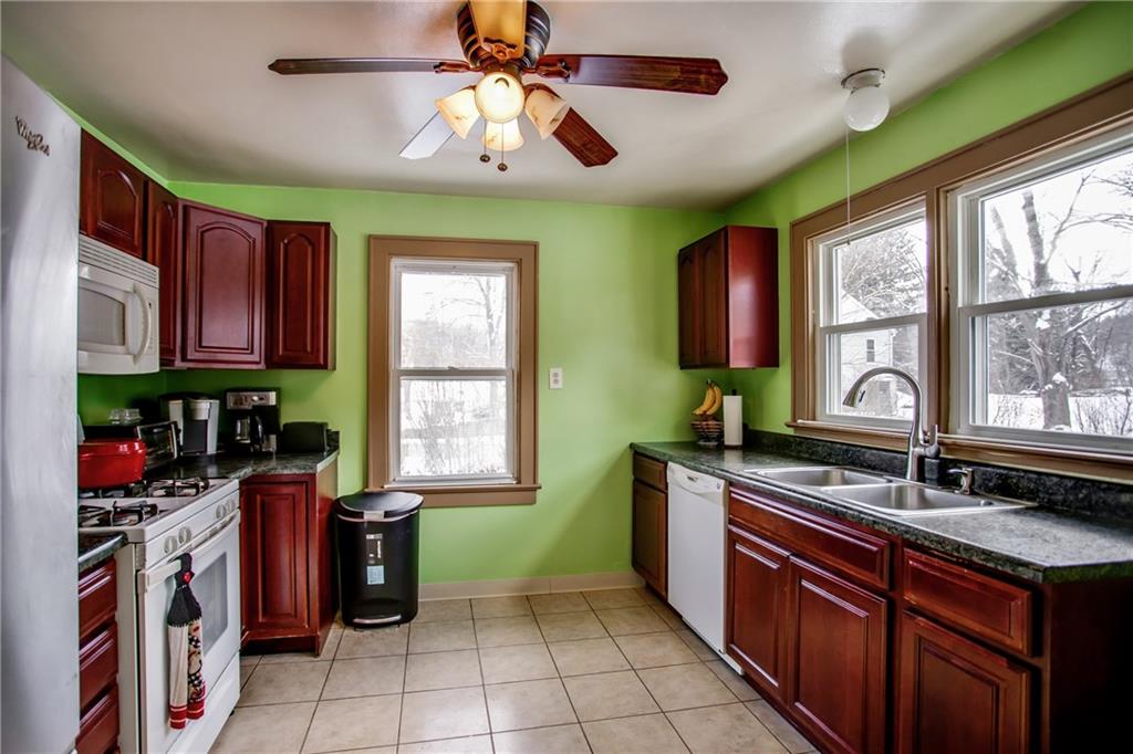 111 Shaffer Road Economy, PA 15143 - Photo 8 of 22 The bright open UPDATED kitchen will be a joy for all cooks. Windows overlook rear yard so you can work while the kids play under your eyes.