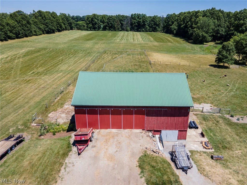 11711 Bandy Road Alliance, OH 44601 - Photo 9 of 50 Drone / aerial view featuring a rural view