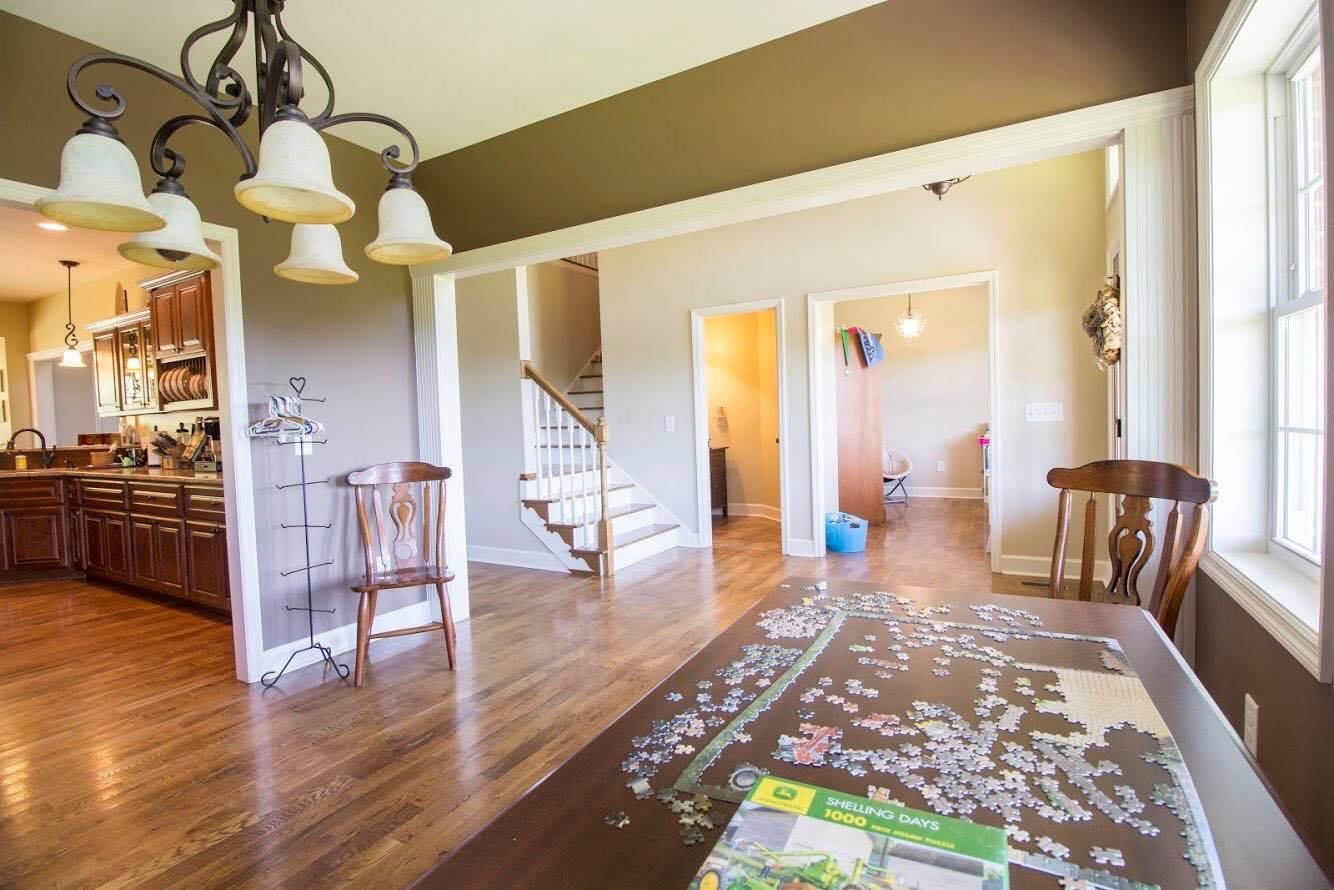 57 Lakeside Drive Carthage, TN 37030 - Photo 24 of 34 a living room with fireplace furniture and a wooden floor