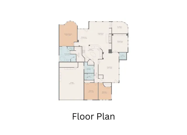 a picture of floor plan