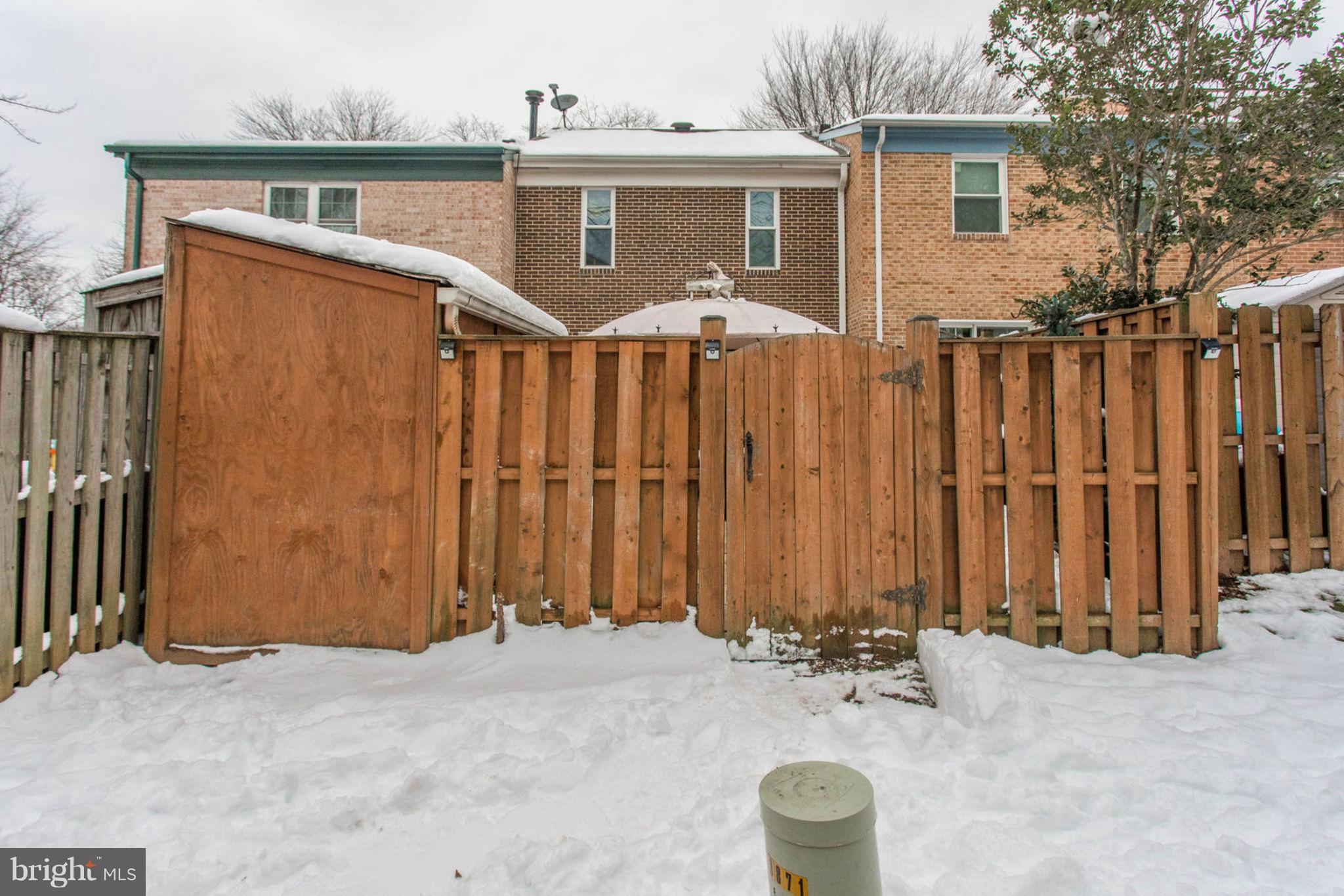 9869 Lakepointe Drive Burke, VA 22015 - Photo 29 of 30 Fully fenced backyard adds privacy