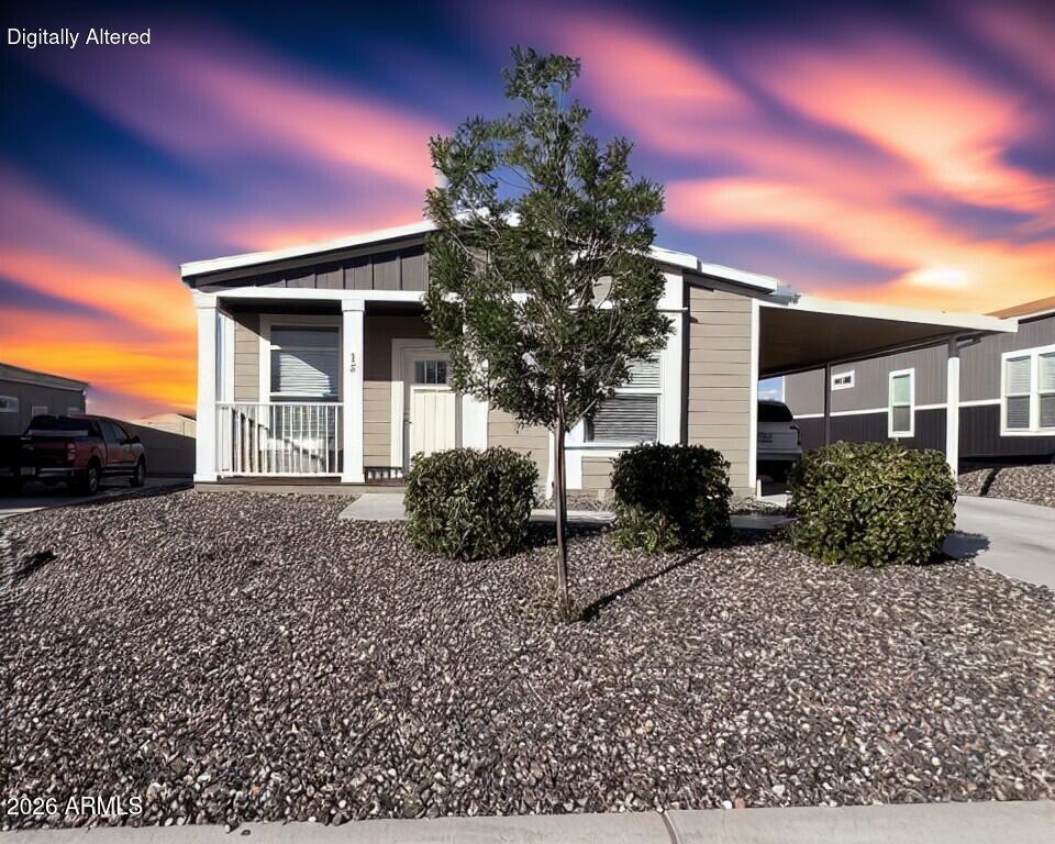 12 Ranch Drive Camp Verde, AZ 86322 - Photo 49 of 66 Front Exterior Twilight2 VE - 12 Ranch