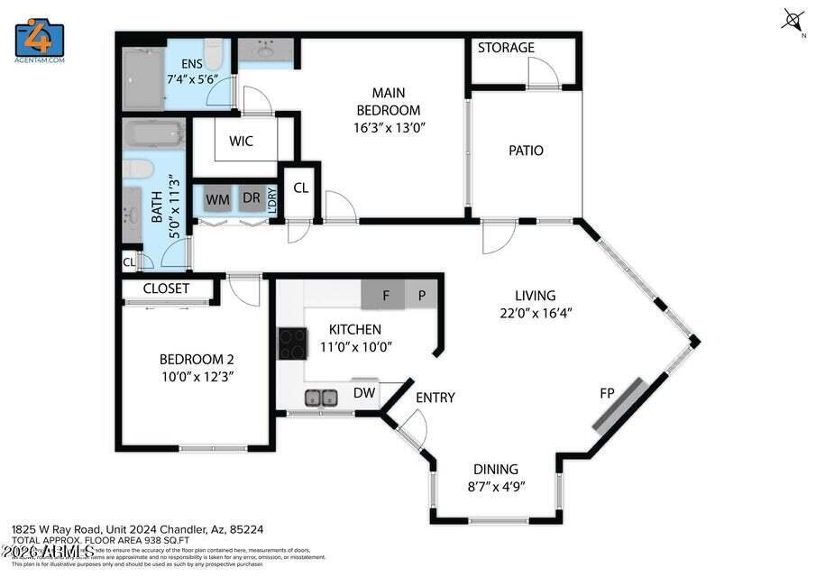 1825 West Ray Road, Unit 2124 Chandler, AZ 85224 - Photo 36 of 36