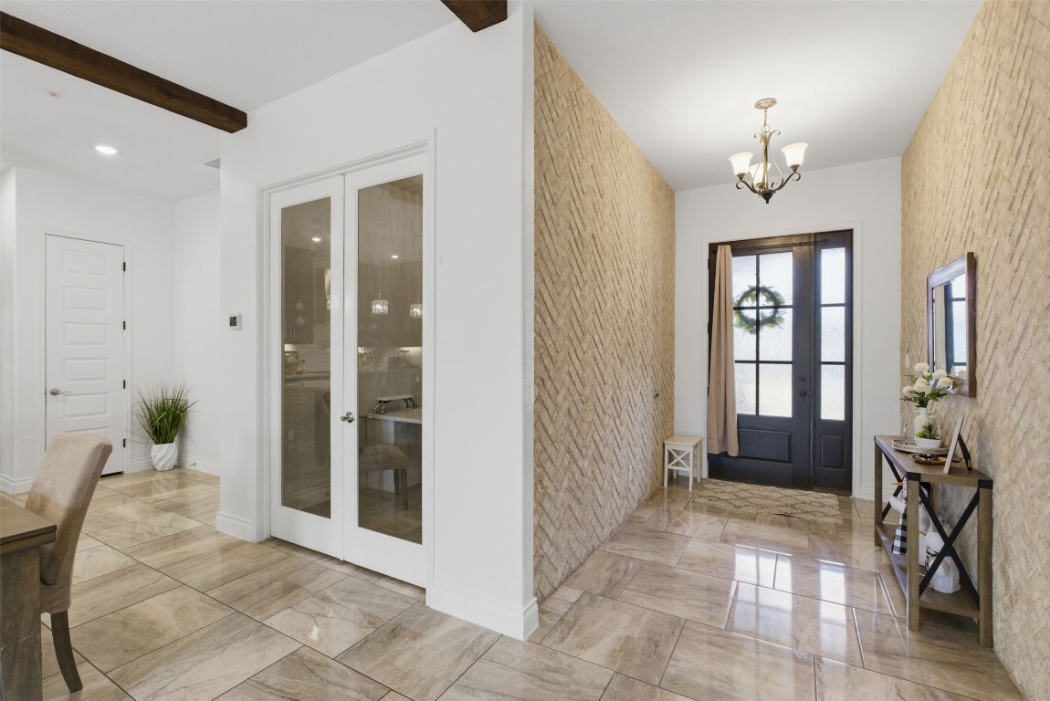 1905 South College Street Georgetown, TX 78626 - Photo 5 of 37 a view of livingroom with hardwood floor and a ceiling fan