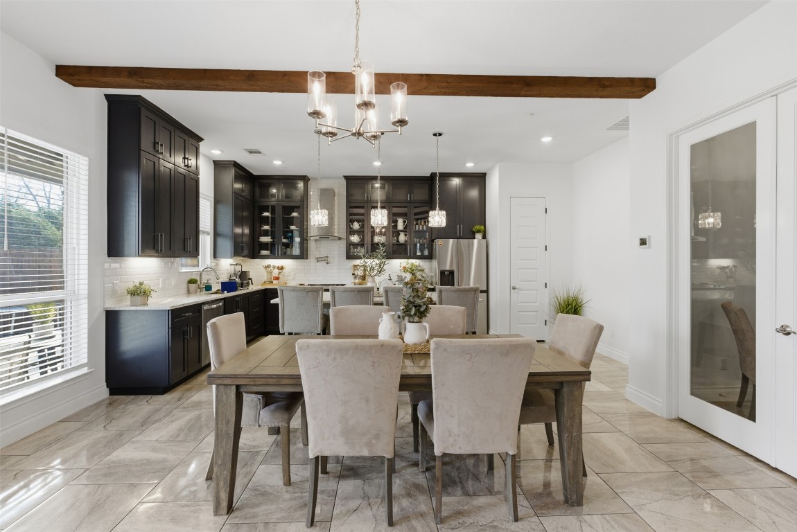 1905 South College Street Georgetown, TX 78626 - Photo 9 of 37 a view of a dining room with furniture