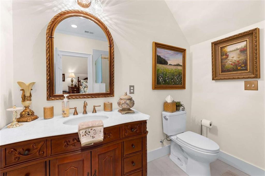 5225 Chalybeate Springs Road Woodland, GA 31836 - Photo 77 of 100 a bathroom with a toilet a sink and mirror