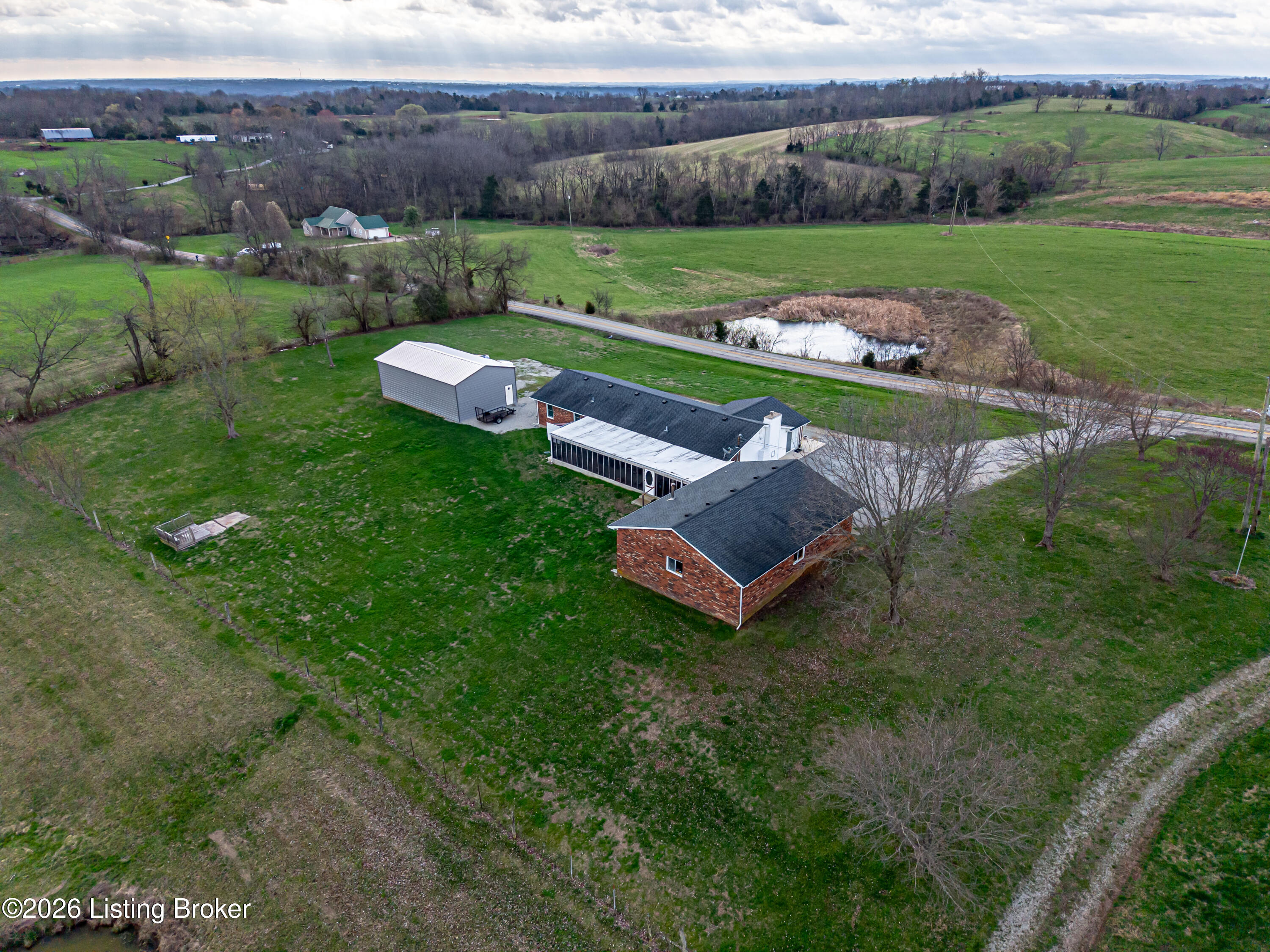Back of property