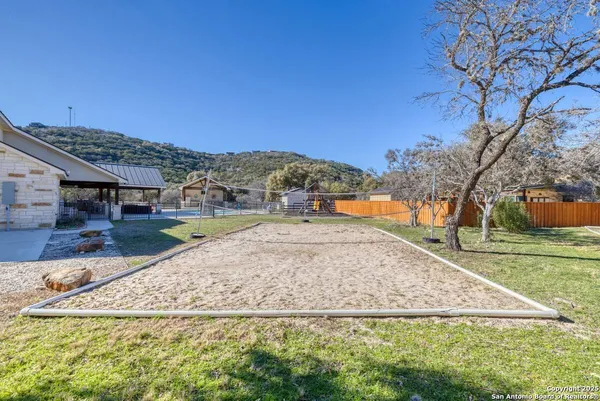 a view of outdoor space with garden