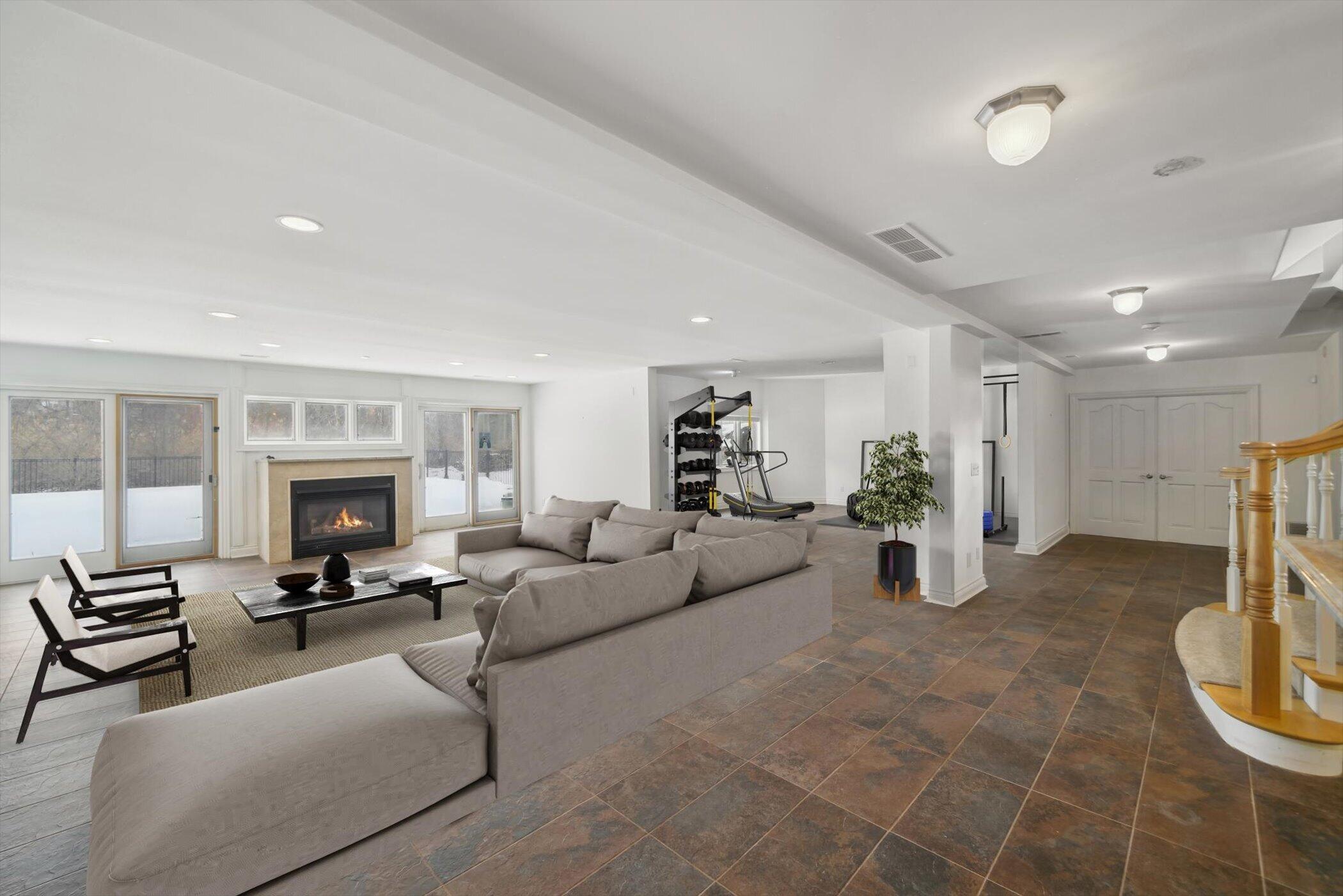 4660 Quarton Road Bloomfield Hills, MI 48302 - Photo 46 of 51 Lower Level Family Room
