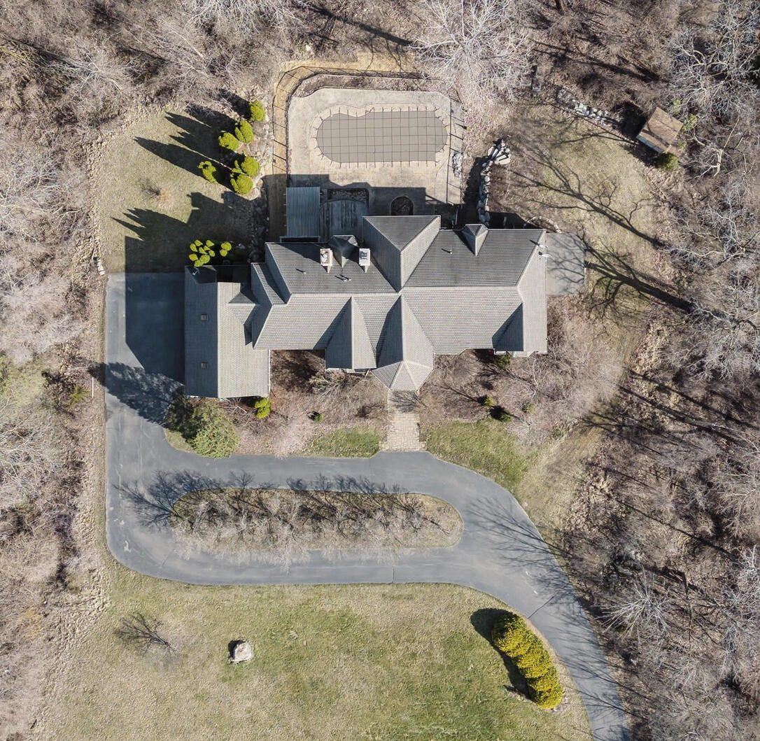 4660 Quarton Road Bloomfield Hills, MI 48302 - Photo 8 of 51 aerial roofline view