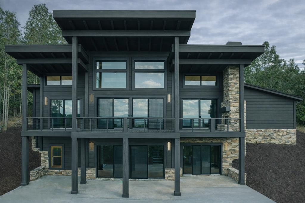1 Riverview Circle Blue Ridge, GA 30513 - Photo 13 of 15 a front view of a house with entryway