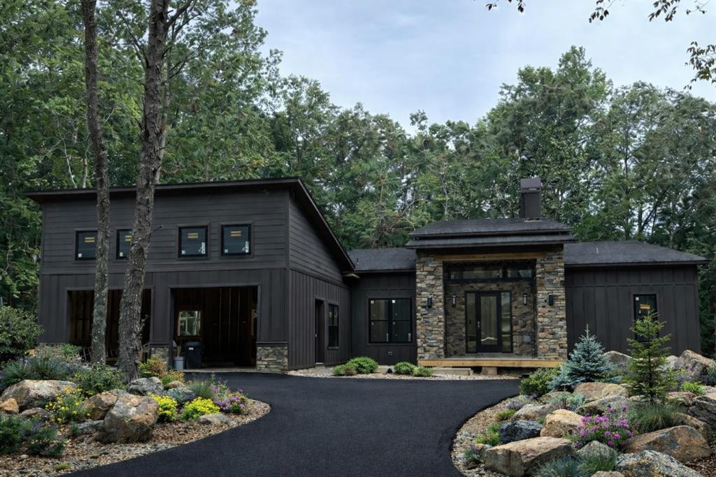 1 Riverview Circle Blue Ridge, GA 30513 - Photo 14 of 15 a front view of a house with a yard