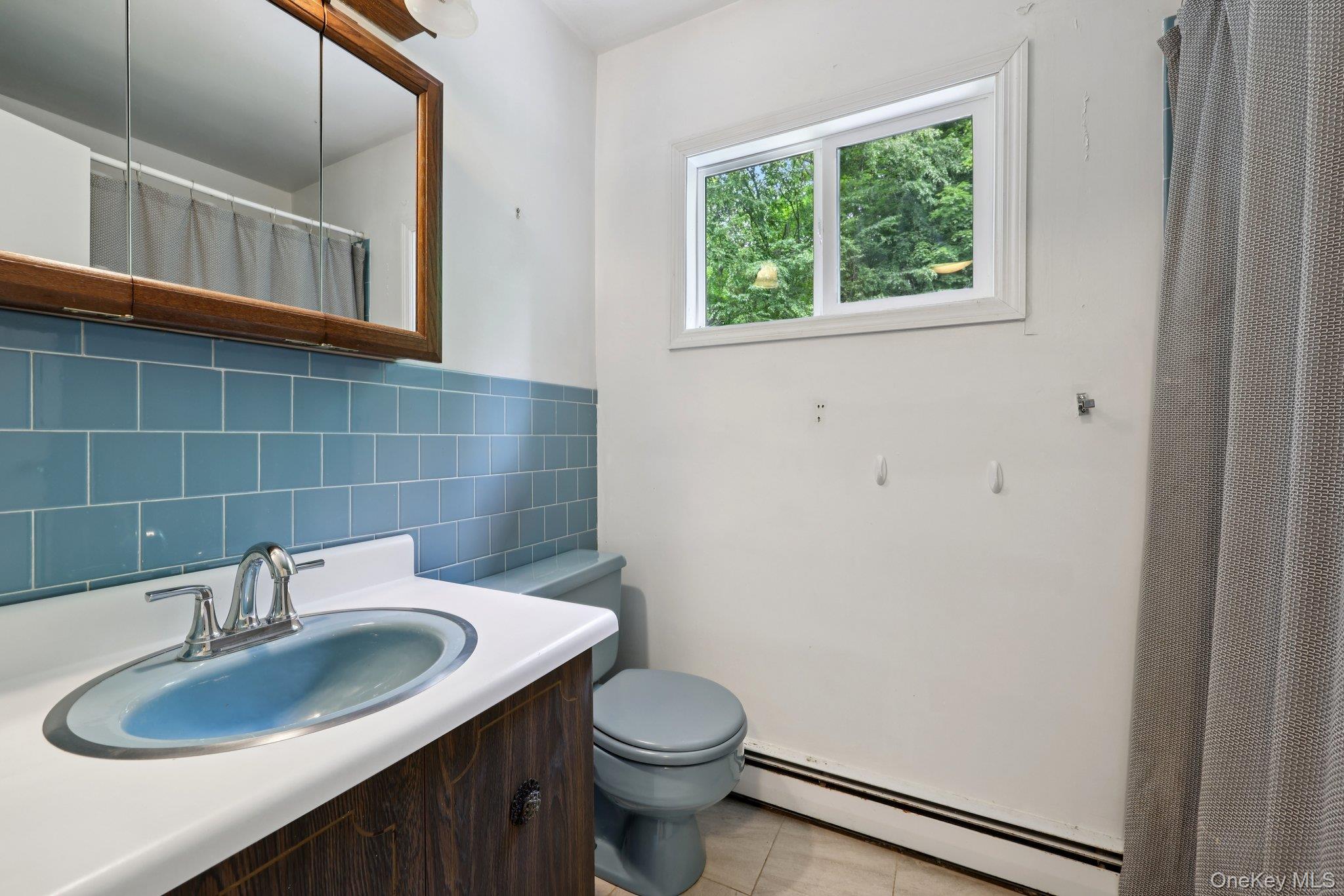 78 Pickerel Road Monroe, NY 10950 - Photo 19 of 37 a bathroom with a sink a toilet and a mirror