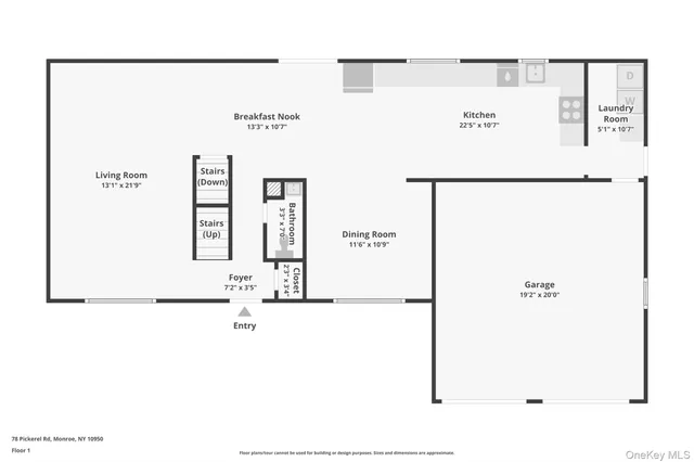 a picture of a bathroom with a white wall and a picture