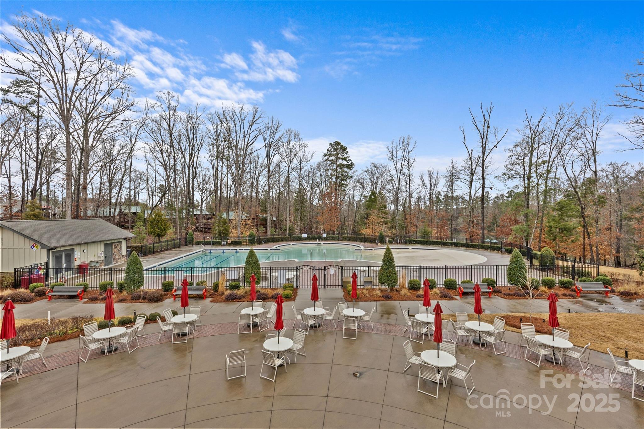 5049 Redwood Grv Trail Lancaster, SC 29720 - Photo 41 of 43 a group of people sitting around a yard