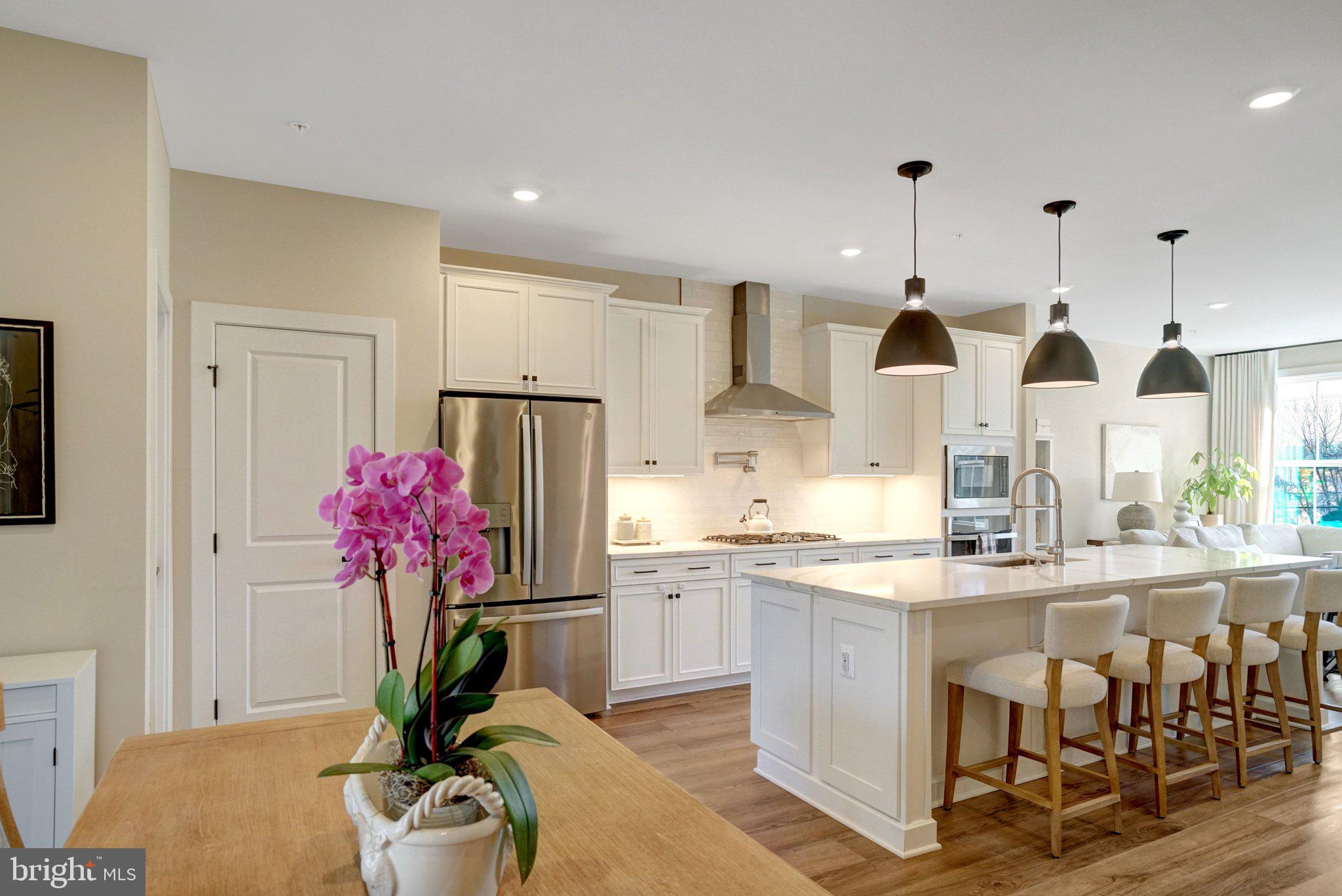 5369 8th Road South Arlington, VA 22204 - Photo 14 of 37 Modern kitchen with elegant finishes.
