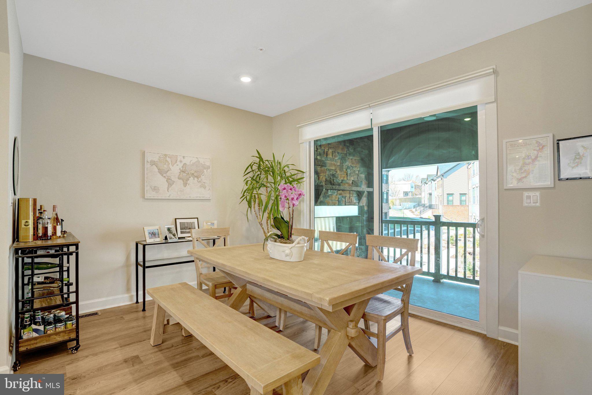 5369 8th Road South Arlington, VA 22204 - Photo 15 of 37 Bright dining space with outdoor views.