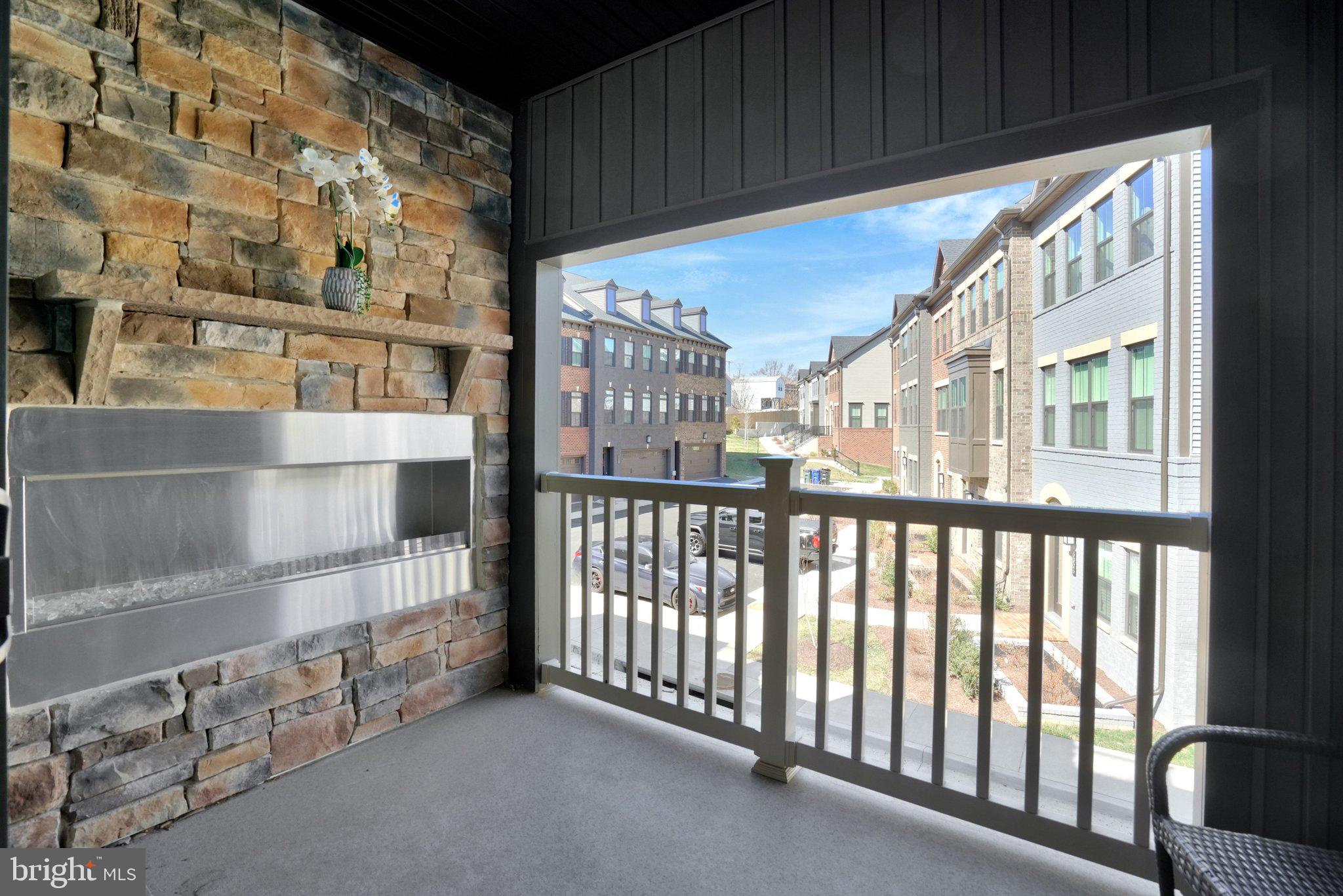 5369 8th Road South Arlington, VA 22204 - Photo 20 of 37 Charming balcony with urban views.