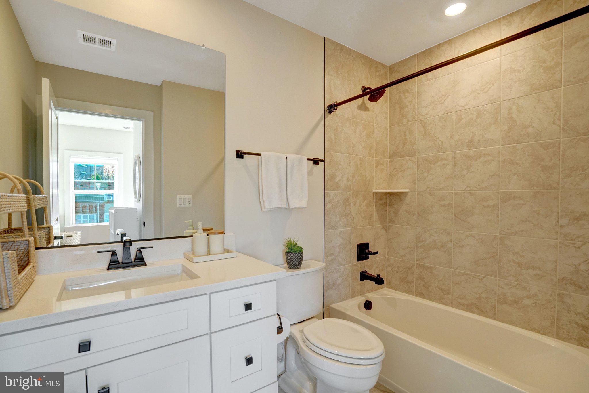 5369 8th Road South Arlington, VA 22204 - Photo 25 of 37 Modern bathroom with elegant finishes.