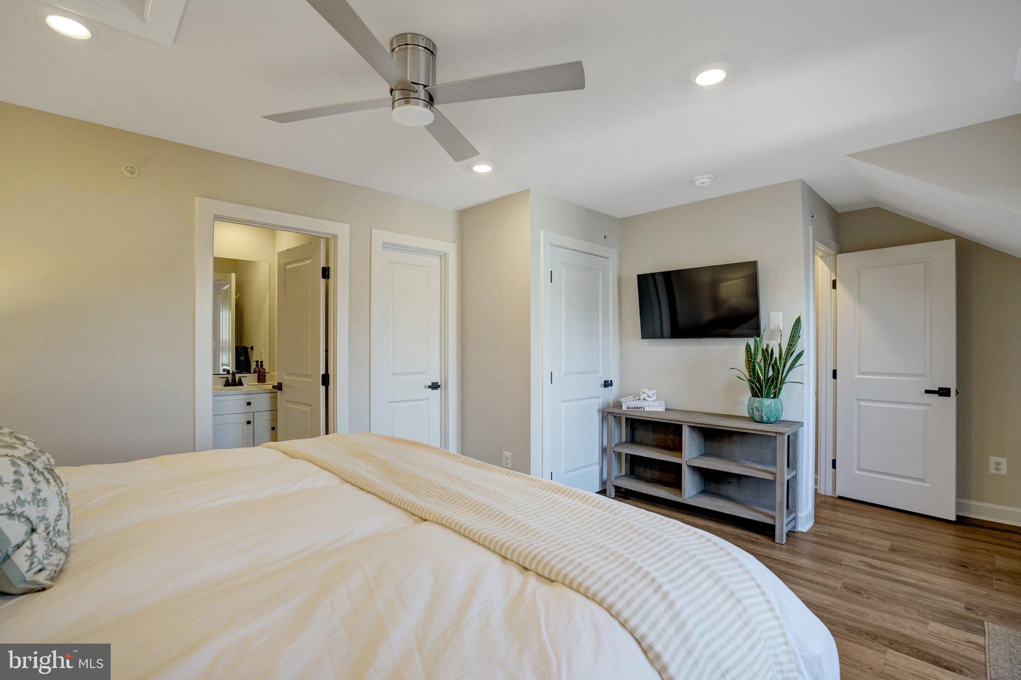 5369 8th Road South Arlington, VA 22204 - Photo 34 of 37 Serene bedroom with modern touches.