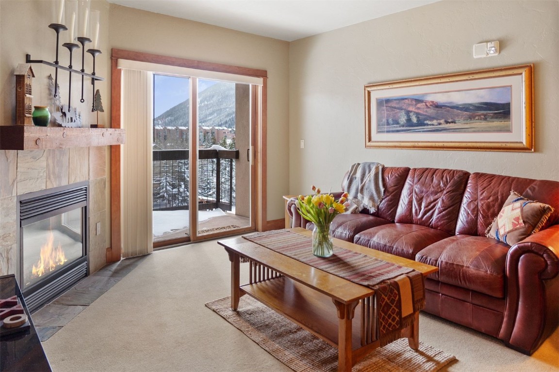 Top Floor Condo in Keystone Colorado. Featuring a mountain and ski slope view!