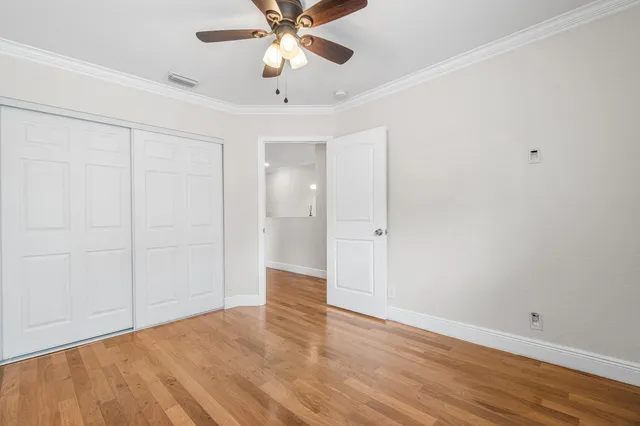 wooden floor in an empty room