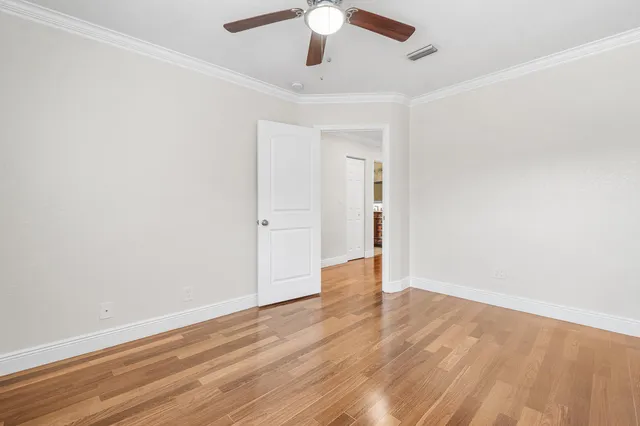 wooden floor in an empty room