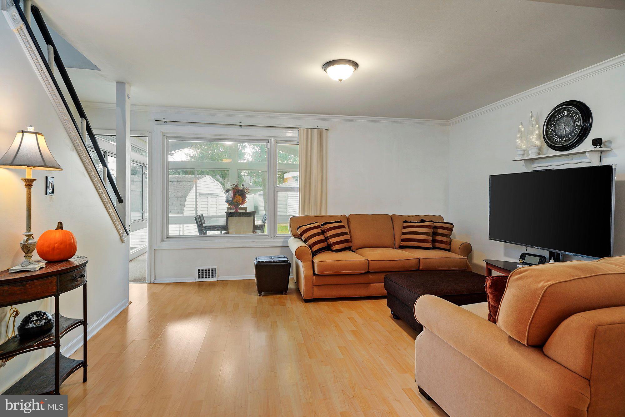 3 Albemarle Road Hamilton, NJ 08690 - Photo 7 of 27 a living room with furniture and a flat screen tv