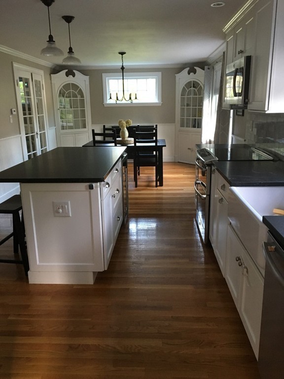 4 Latin Road Boston, MA 02132 - Photo 2 of 16 a kitchen with lots of counter top space