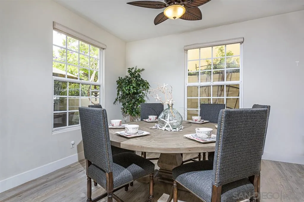 930 10th Street Coronado, CA 92118 - Photo 5 of 25 a view of a dining room with furniture window and outside view