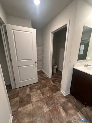 a view of a storage in utility room