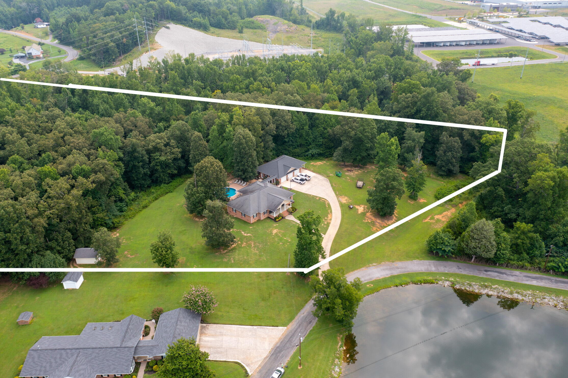 305 Hills Road Dayton, TN 37321 - Photo 36 of 41 Aerial