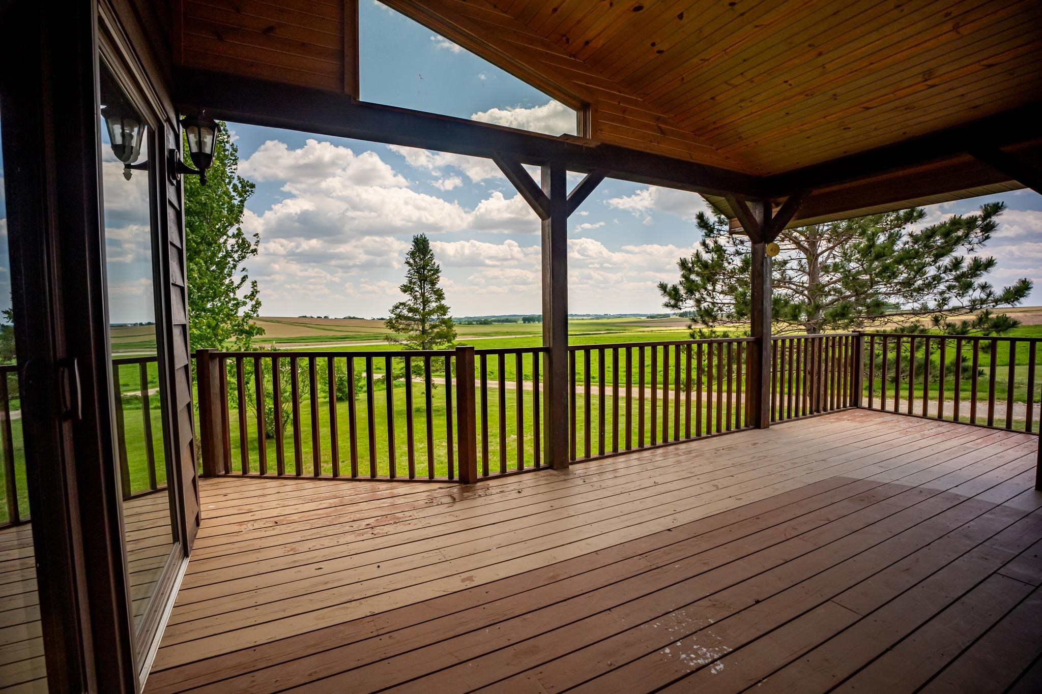 14578 Center Road Durand, IL 61024 - Photo 8 of 99 a view of a wooden deck